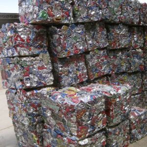 Aluminum used beverages can scrap